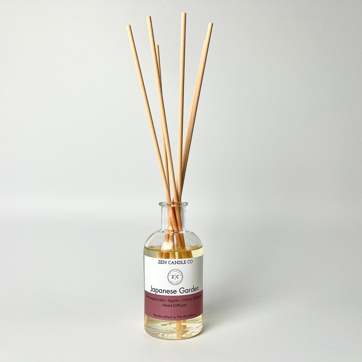 JAPANESE GARDEN REED DIFFUSER - POMEGRANATE APPLE & CHERRY BLOSSOM