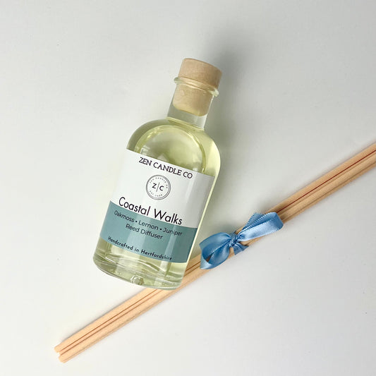 COASTAL WALKS REED DIFFUSER - OAKMOSS LEMON & JUNIPER