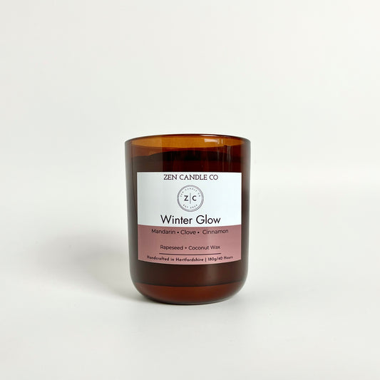 WINTER GLOW SCENTED CANDLE - MANDARIN CINNAMON & CLOVE